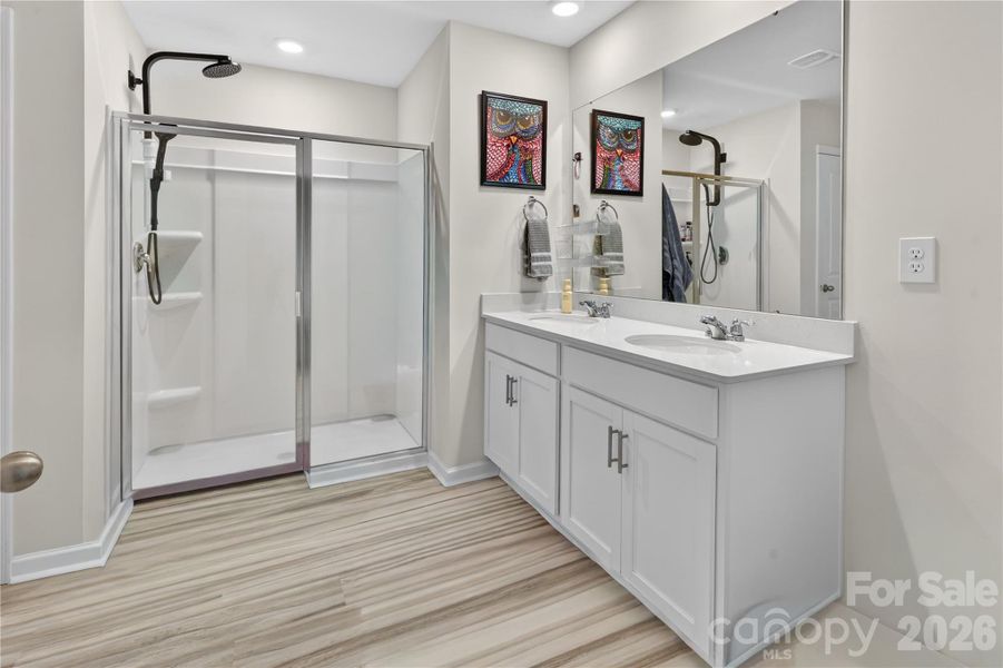 Furnished interior view inside a new home in Nolen Farm, Gastonia (Image 11).