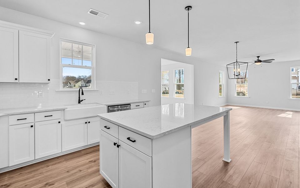 Furnished interior view inside a new home in Fieldstone, Lexington (Image 9).