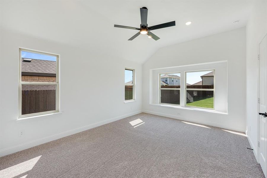 Spacious, unfurnished interior of a new home in Waterscape Classic 60s, Royse City (Image 17). Spacious, unfurnished interior of a new home in Waterscape Classic 60s, Royse City (Image 17).