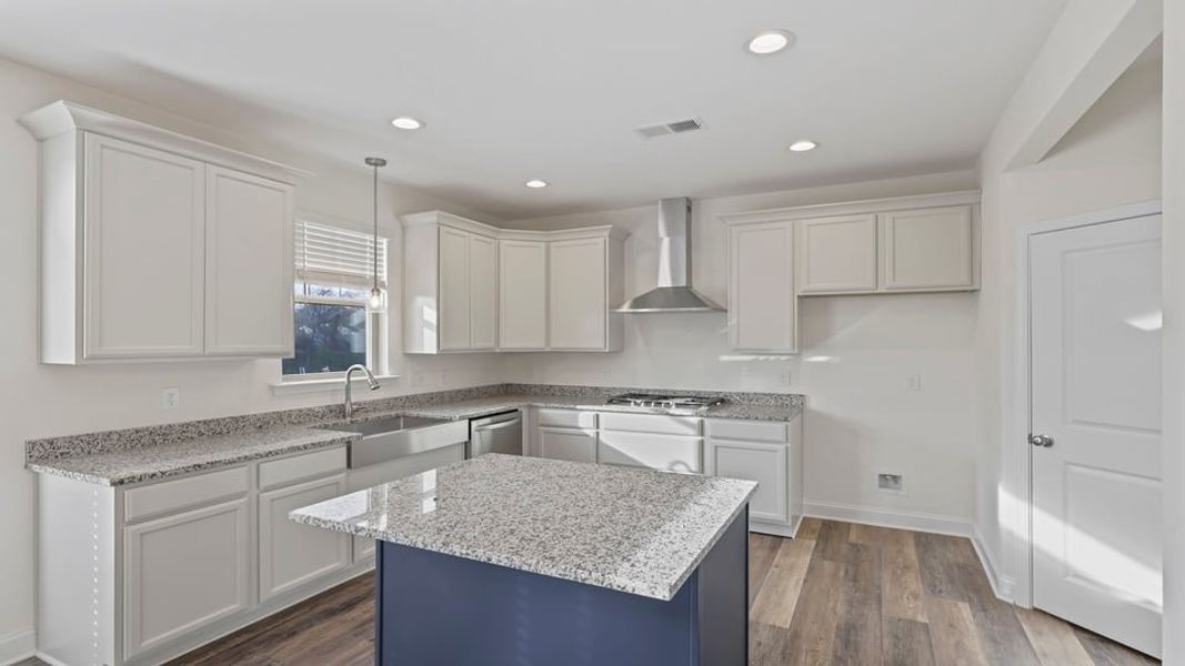 Furnished interior view inside a new home in Edgewood Estates, Greenville (Image 7).