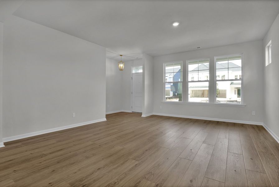 Spacious, unfurnished interior of a new home in Grand Park, Leland (Image 14). Spacious, unfurnished interior of a new home in Grand Park, Leland (Image 14).