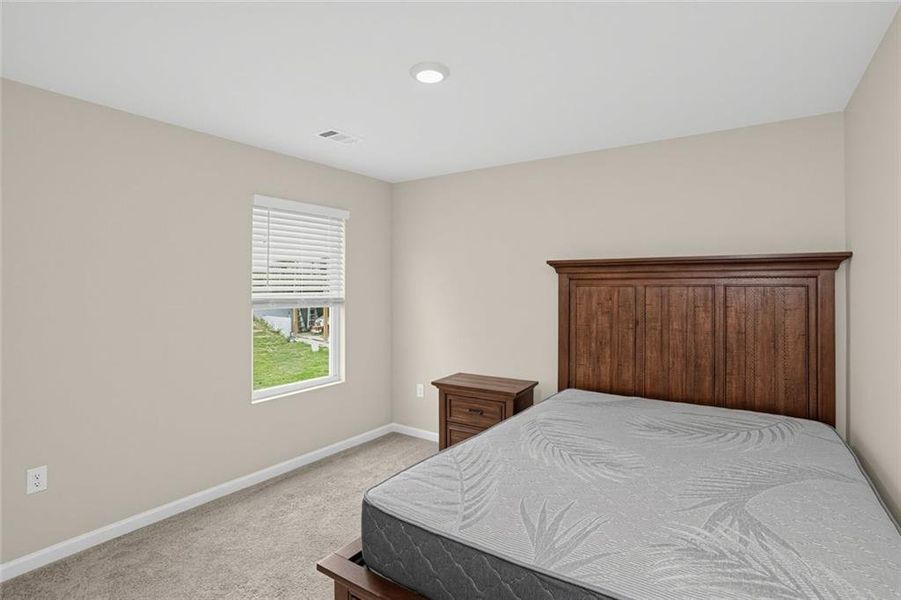Furnished interior view inside a new home in Etowah Preserve, Dawsonville (Image 7).