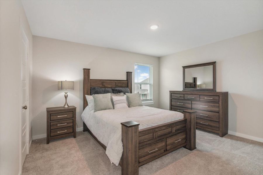 Furnished interior view inside a new home in Marvida, Cypress (Image 9).