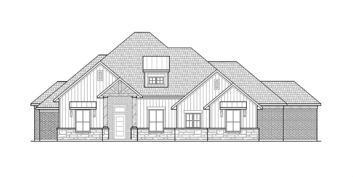 Representative rendering of the exterior for the The Ryder by Doug Parr Custom Homes (Image 23). Representative rendering of the exterior for the The Ryder by Doug Parr Custom Homes (Image 23).