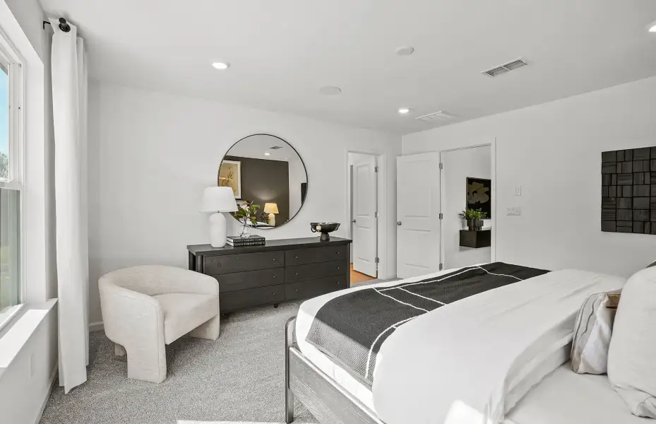 Furnished interior view inside a new home in Mallard Park, Charlotte (Image 18).