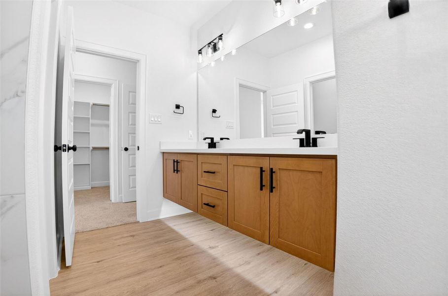 Furnished interior view inside a new home in , Houston (Image 12).