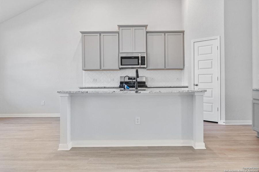 Furnished interior view inside a new home in Jordan's Ranch, San Antonio (Image 11).
