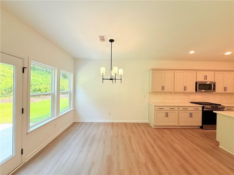 Spacious, unfurnished interior of a new home in Creekside, Dawsonville (Image 14). Spacious, unfurnished interior of a new home in Creekside, Dawsonville (Image 14).