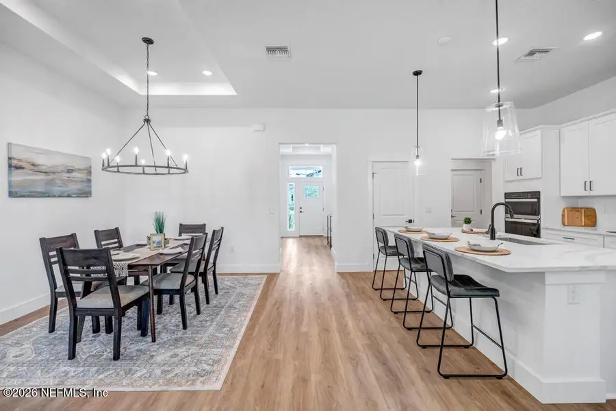 Furnished interior view inside a new home in , Jacksonville (Image 26).