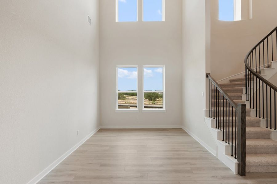 Spacious, unfurnished interior of a new home in Arbor Collection At Wolf Ranch, Georgetown (Image 22).