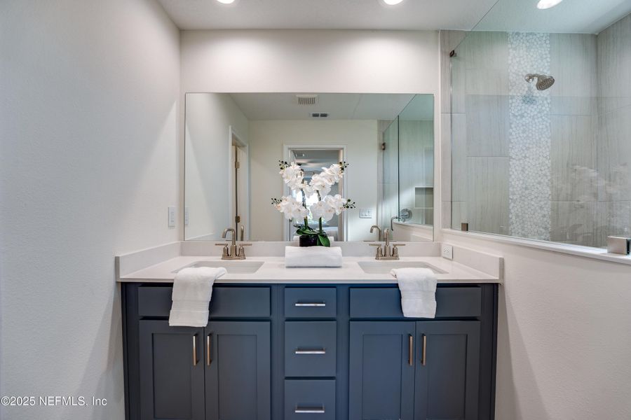 Furnished interior view inside a new home in , Jacksonville (Image 28).