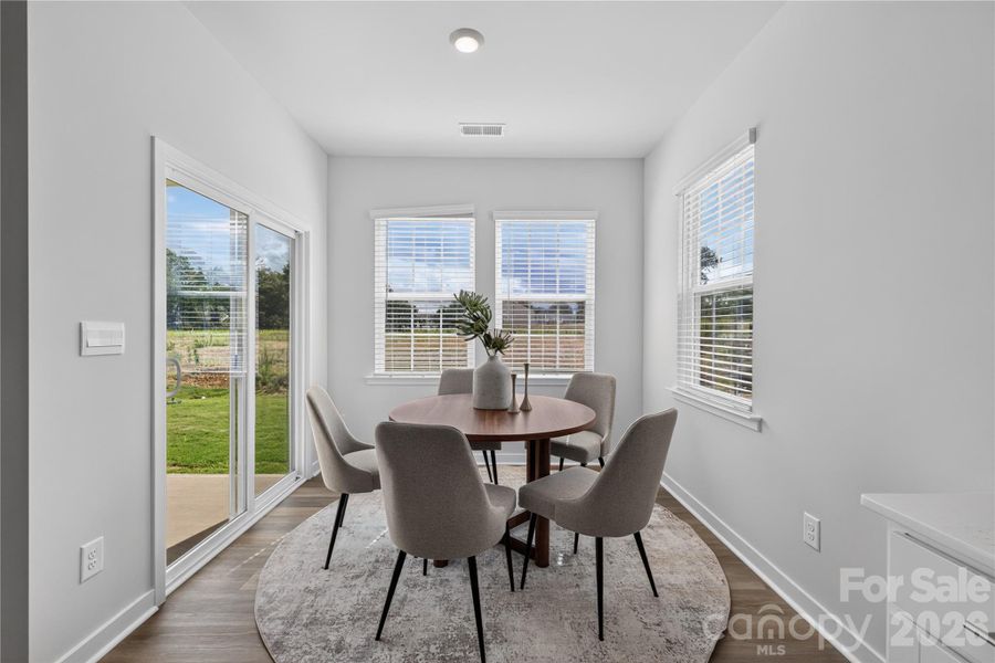 Furnished interior view inside a new home in Secrest Commons, Monroe (Image 10). Furnished interior view inside a new home in Secrest Commons, Monroe (Image 10).