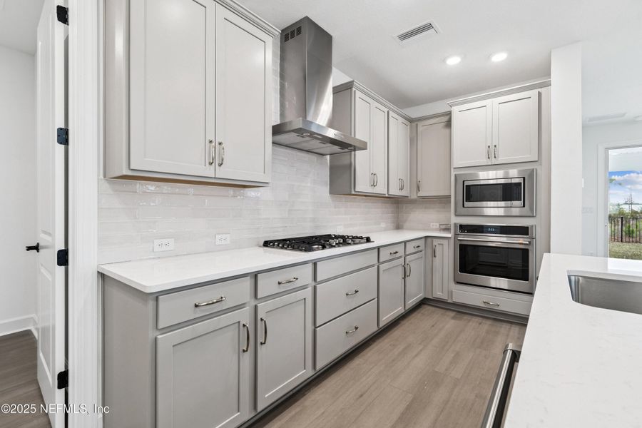 Furnished interior view inside a new home in Evergreen Island at Silverleaf - Classic, St. Augustine (Image 10).