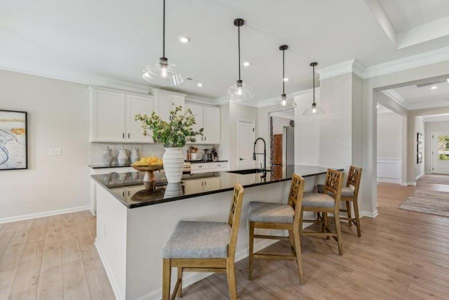 Furnished interior view inside a new home in Jones Ridge, Dallas (Image 11).