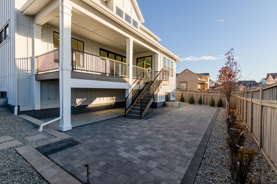 Representative exterior details of a home built from the Luxe by Scott Felder Homes in Westerly, Erie (Image 27).