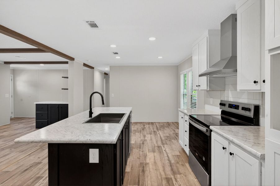 Furnished interior view inside a new home in , Walterboro (Image 25).