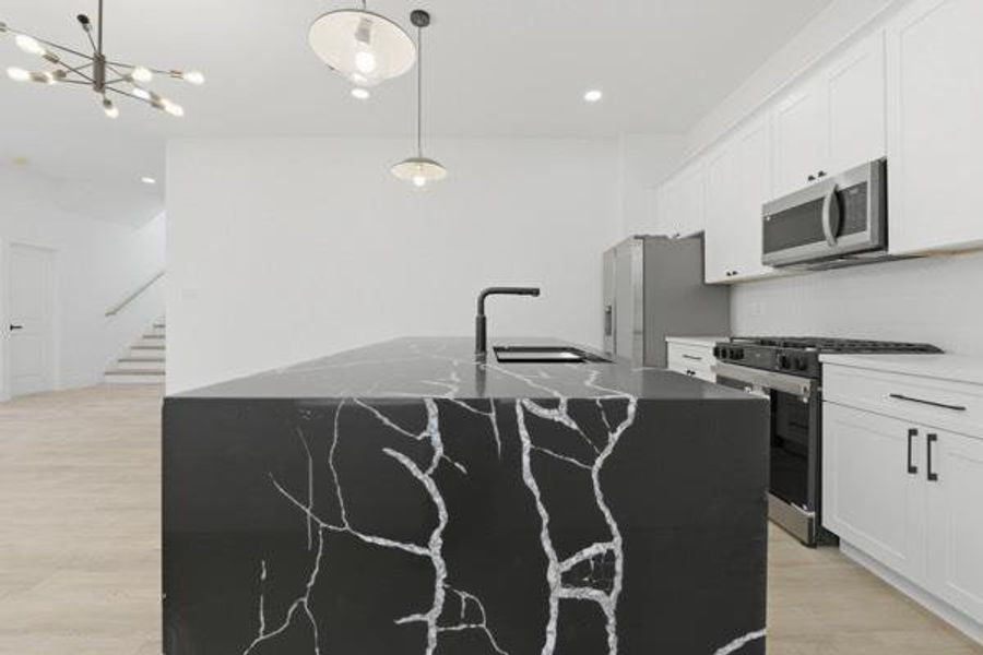 Furnished interior view inside a new home in , Houston (Image 6).