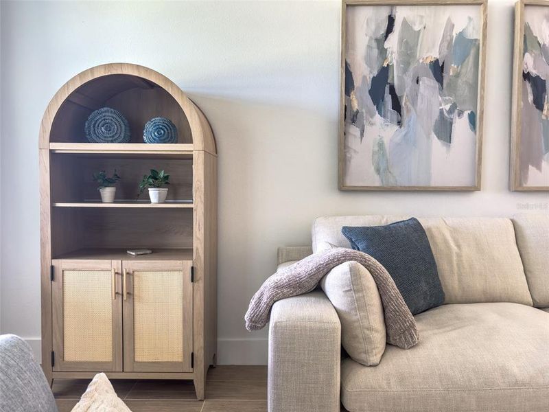 Furnished interior view inside a new home in Gray Hawk at Hole Two, Daytona Beach (Image 12).