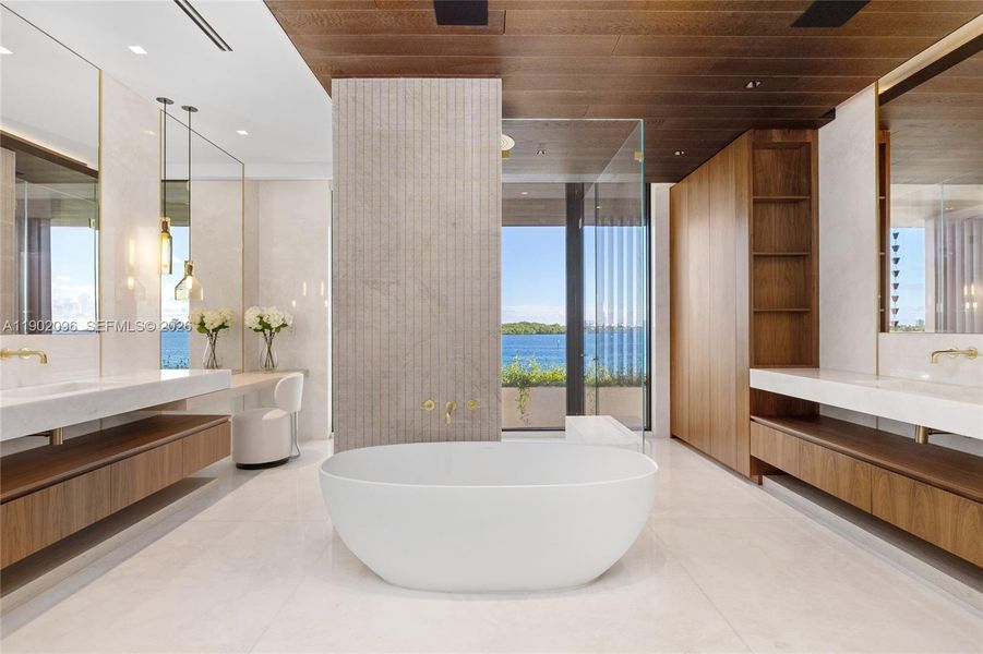 Furnished interior view inside a new home in , North Miami (Image 48).