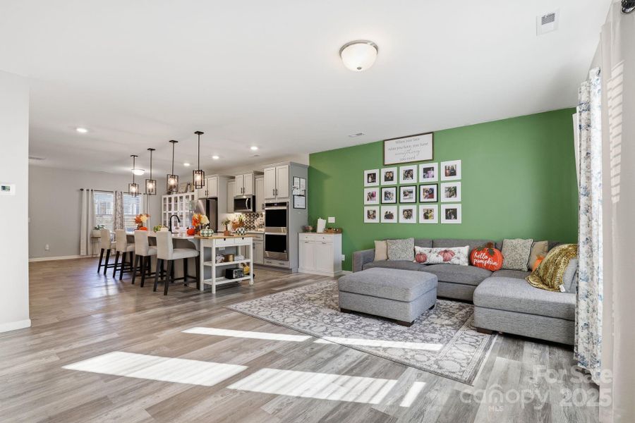 Furnished interior view inside a new home in , Statesville (Image 19).