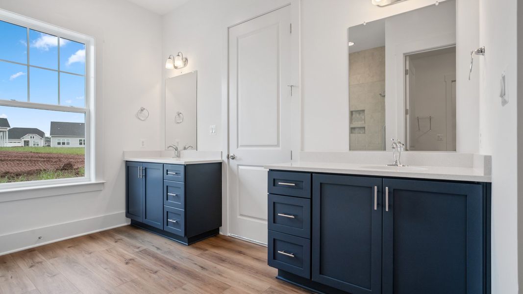 Representative furnished interior of a home built from the The Haven by DRB Elevate. in Brook Run, Fort Mill (Image 26).