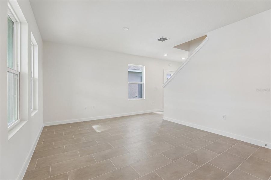 Spacious, unfurnished interior of a new home in Cyrene at Harmony, St. Cloud (Image 27). Spacious, unfurnished interior of a new home in Cyrene at Harmony, St. Cloud (Image 27).