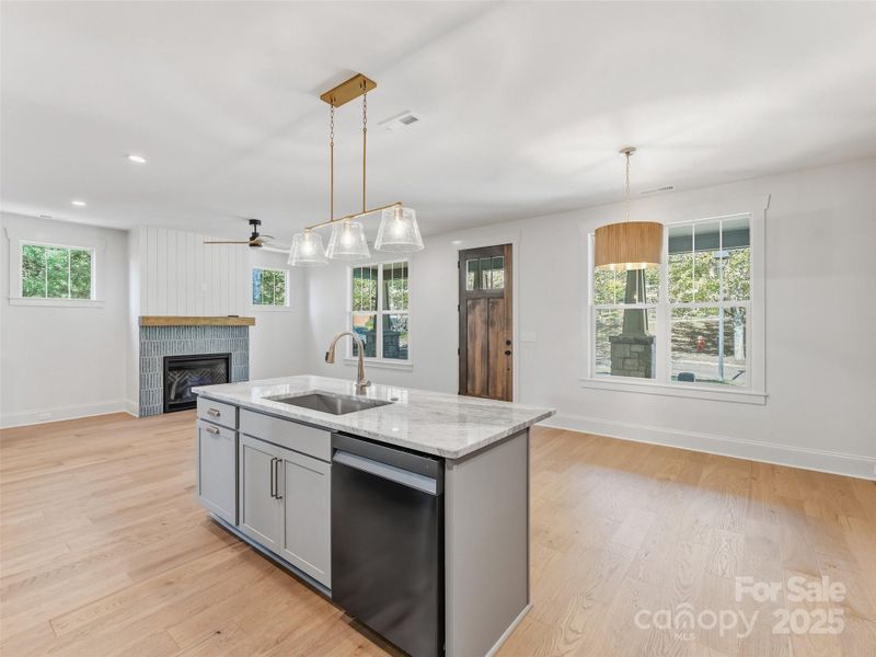 Furnished interior view inside a new home in , Brevard (Image 9).