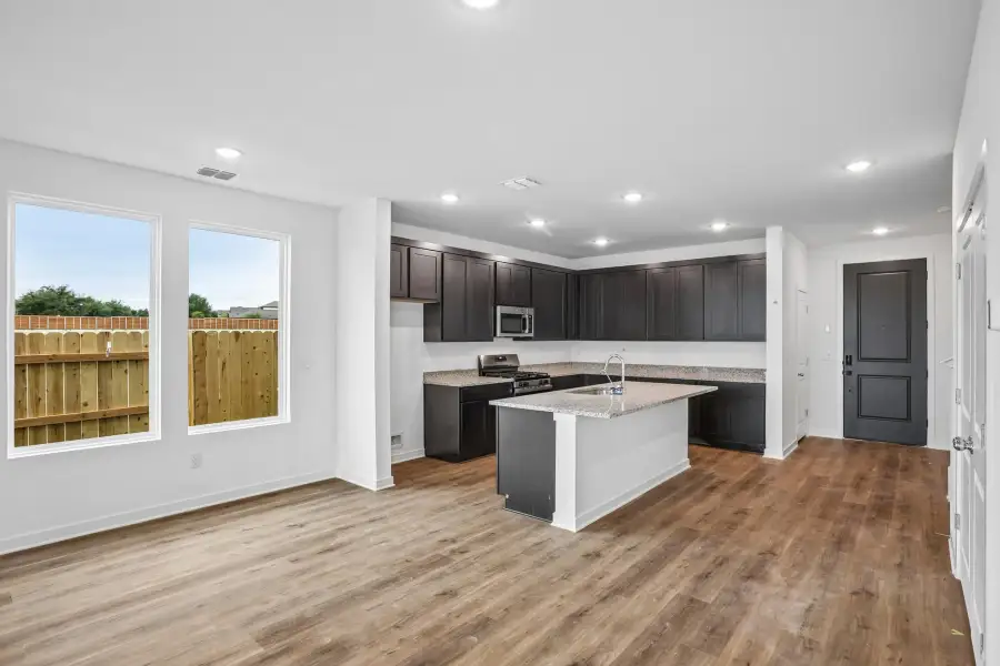Furnished interior view inside a new home in Parkton Square, Kyle (Image 5).