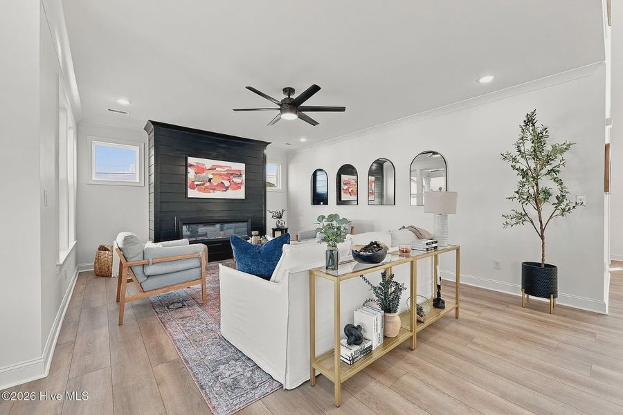 Furnished interior view inside a new home in Dixon Grove, Grimesland (Image 15).