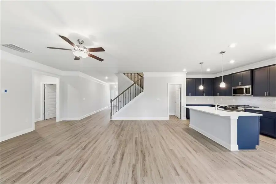 Furnished interior view inside a new home in Tuscany Hills, Douglasville (Image 4).