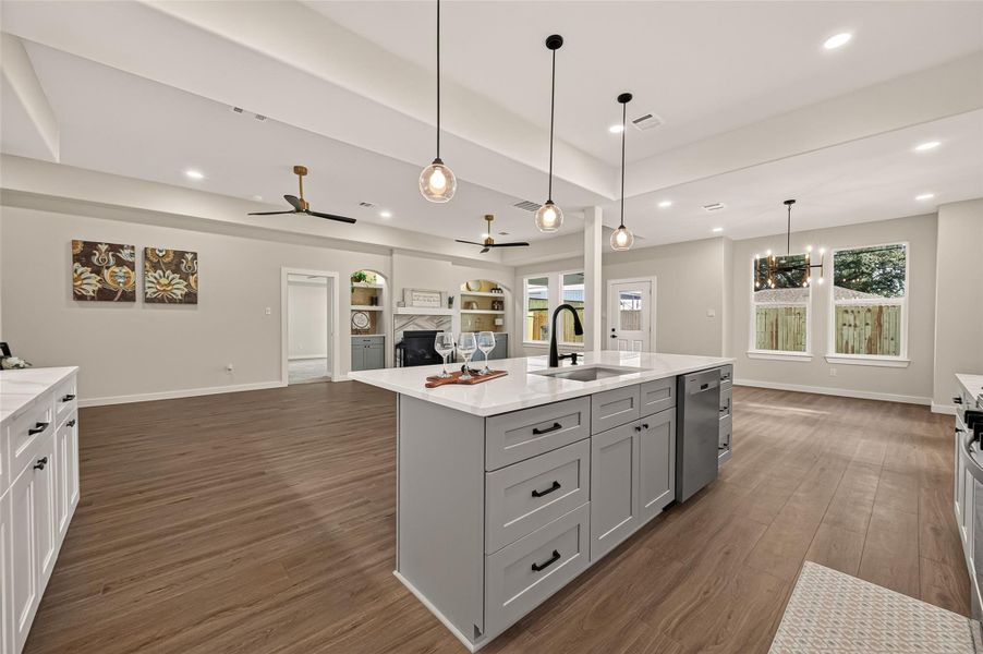 Furnished interior view inside a new home in , Deer Park (Image 6).