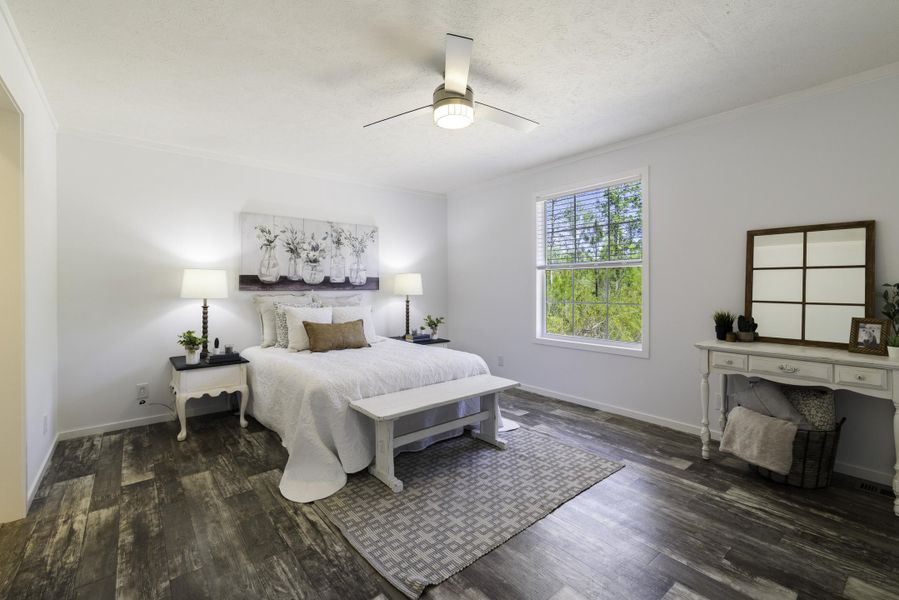 Furnished interior view inside a new home in , Cross (Image 36). Furnished interior view inside a new home in , Cross (Image 36).