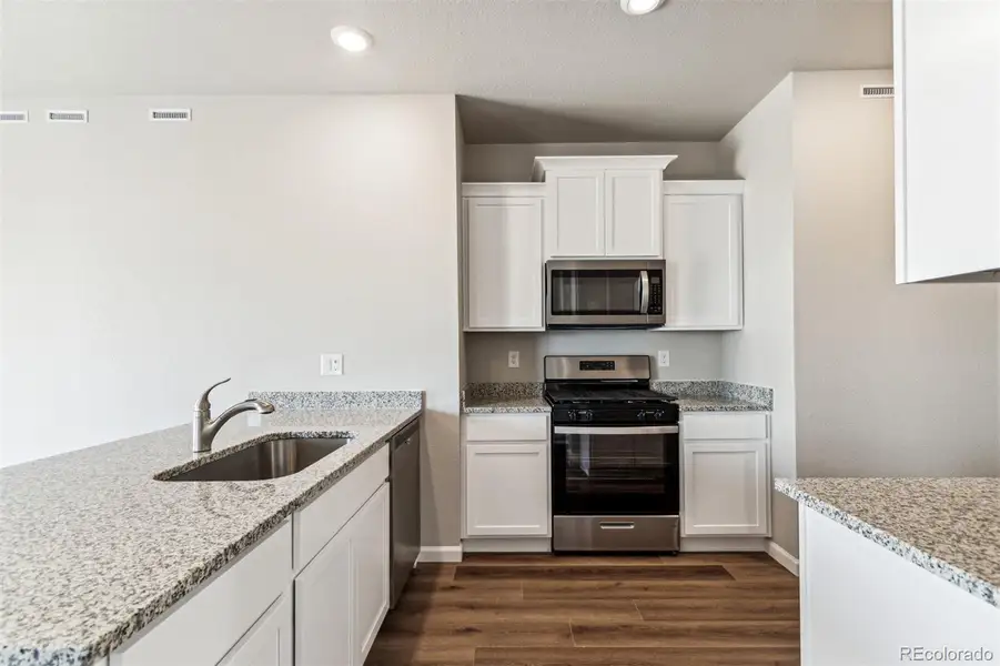 Furnished interior view inside a new home in Second Creek Farm, Commerce City (Image 4).