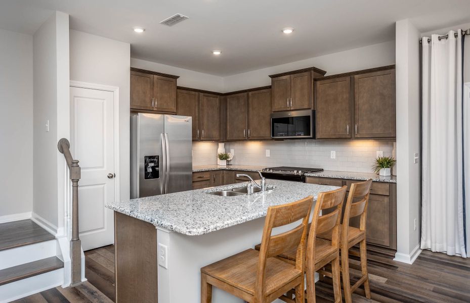 Representative furnished interior of a home built from the Hemingway by Pulte Homes in Adam's Preserve, Fairview (Image 13).