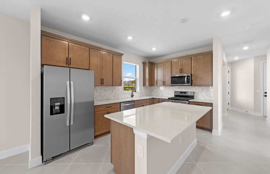 Kitchen featuring stainless steel appliances