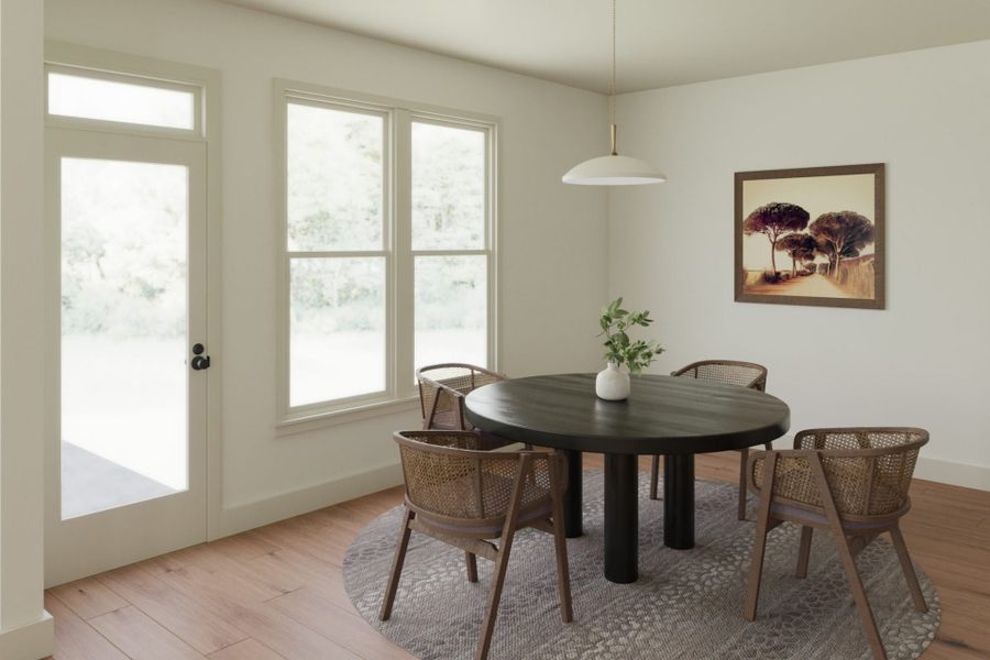 Representative furnished interior of a home built from the Winston by Fischer Homes in The Sandbar, Anna Maria (Image 5).