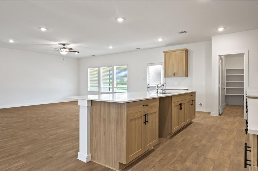Furnished interior view inside a new home in Blue Heron Estates, Beasley (Image 8).