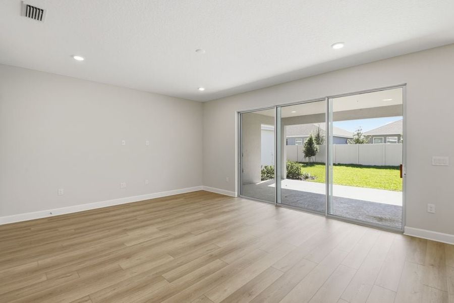 Representative unfurnished interior of a home built from the Cumberland by Taylor Morrison in Harvest at Ovation, Winter Garden (Image 30). Representative unfurnished interior of a home built from the Cumberland by Taylor Morrison in Harvest at Ovation, Winter Garden (Image 30).