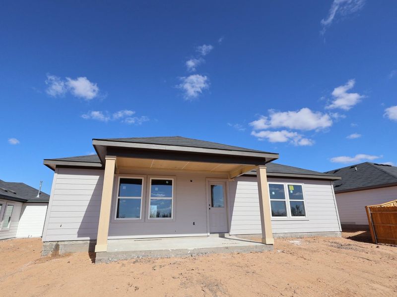 Exterior details and patio area of a home in Carillon, Manor (Image 5). Exterior details and patio area of a home in Carillon, Manor (Image 5).