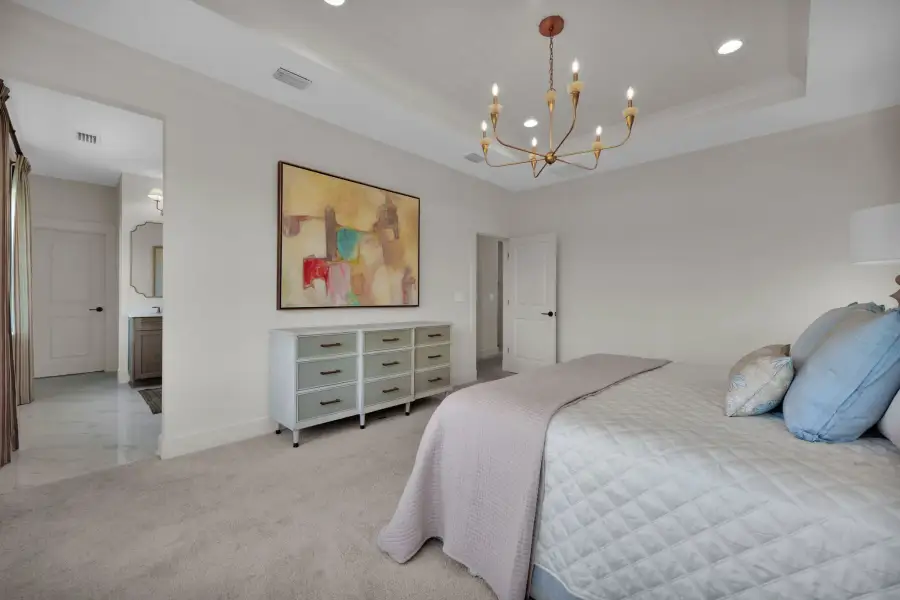 Representative furnished interior of a home built from the Scarlett by Riverside Homes in Sagebrush at EverRange, Jacksonville (Image 62).