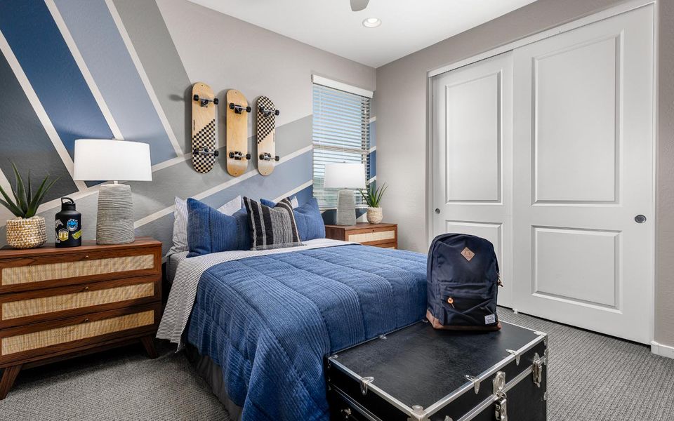 Furnished interior view inside a new home in Blossom Rock, Apache Junction (Image 17). Furnished interior view inside a new home in Blossom Rock, Apache Junction (Image 17).