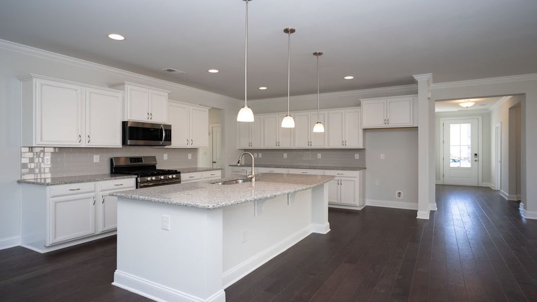 Representative furnished interior of a home built from the TRIVECTA by D.R. Horton in Waterbridge, Myrtle Beach (Image 5).