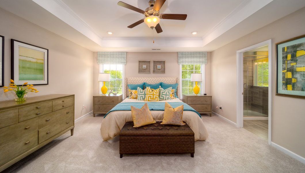 Representative furnished interior of a home built from the Fleetwood by D.R. Horton in Cantrell Hills, Hendersonville (Image 34). Representative furnished interior of a home built from the Fleetwood by D.R. Horton in Cantrell Hills, Hendersonville (Image 34).