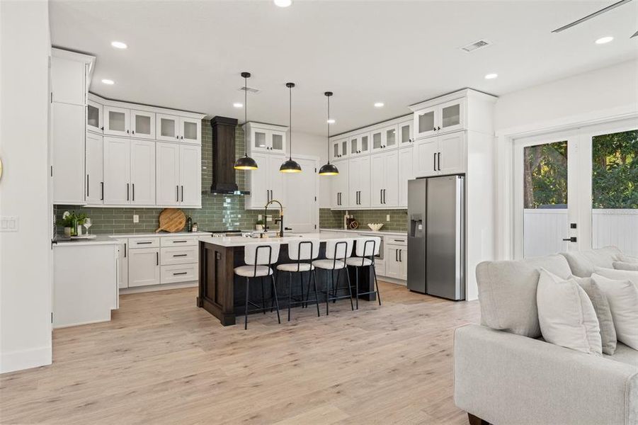 Furnished interior view inside a new home in , Tampa (Image 38). Furnished interior view inside a new home in , Tampa (Image 38).