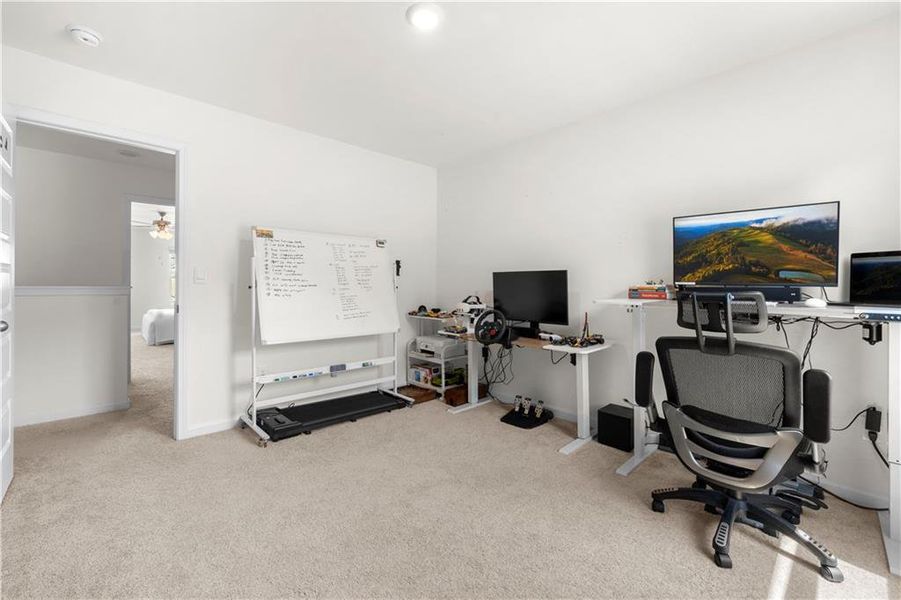 Furnished interior view inside a new home in Summerwind, Dacula (Image 10).