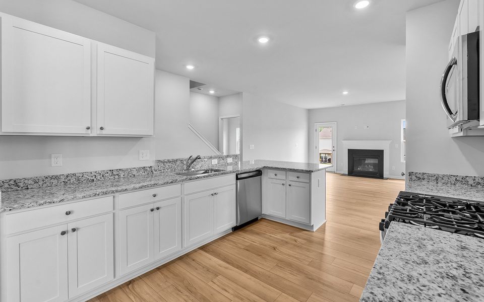 Furnished interior view inside a new home in Hanes Lake, Winston-Salem (Image 13).