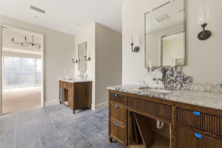 Furnished interior view inside a new home in , University Park (Image 6).