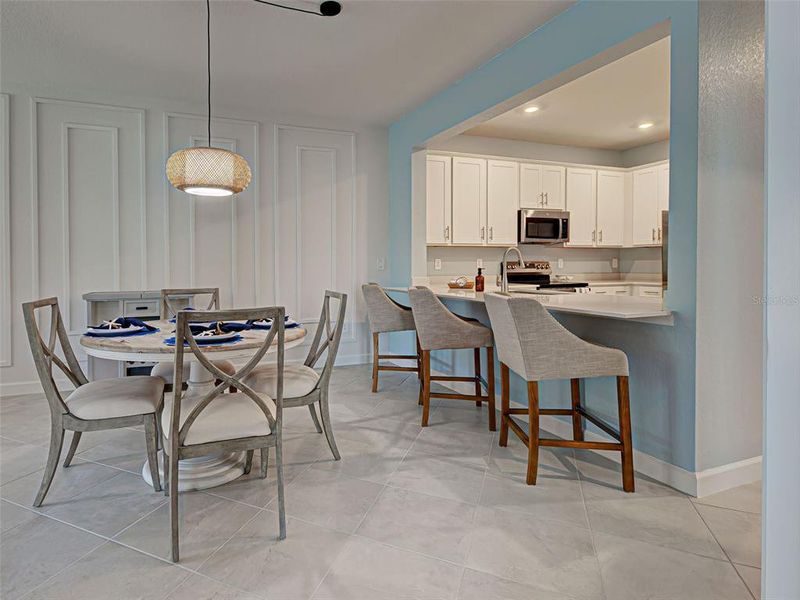 Furnished interior view inside a new home in , Englewood (Image 12).