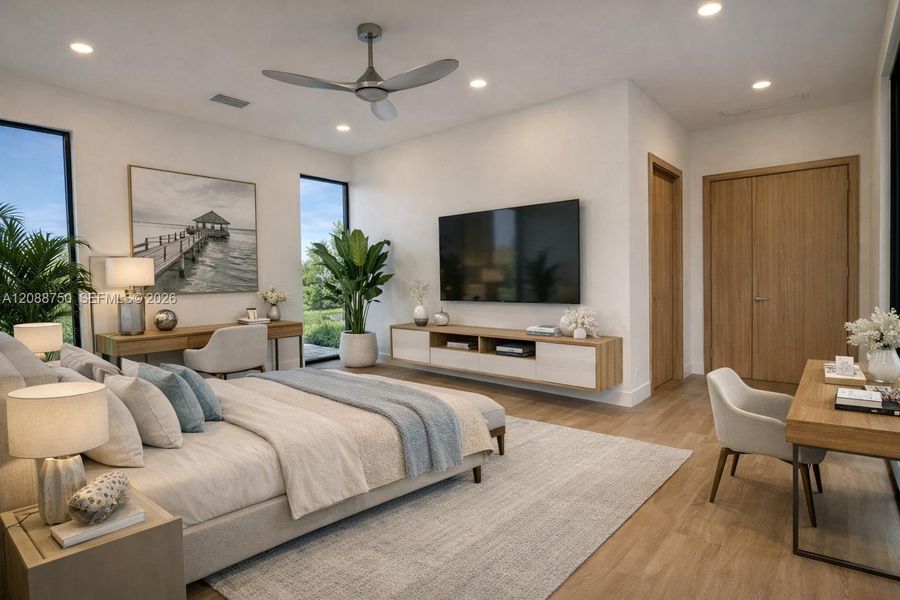 Furnished interior view inside a new home in , Fort Lauderdale (Image 13). Furnished interior view inside a new home in , Fort Lauderdale (Image 13).