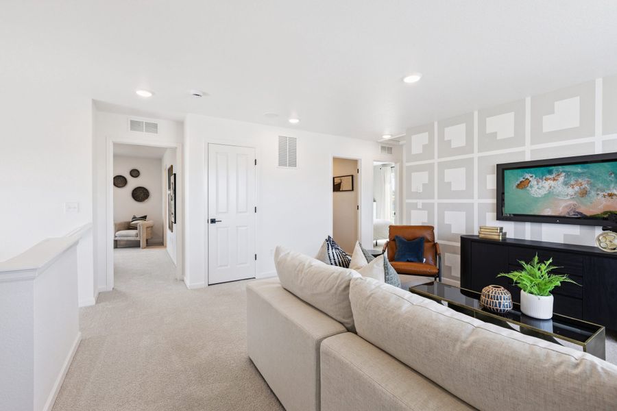 Representative furnished interior of a home built from the Jansen by Landsea Homes in Cherry Meadows, Brighton (Image 41).
